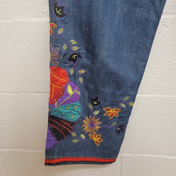 Chicos Embroidered Jeans - Picture 8 of 10